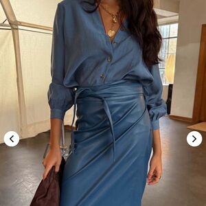 Never Fully Dressed Teal Skirt